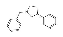 3-(1-benzylpyrrolidin-3-yl)pyridine结构式