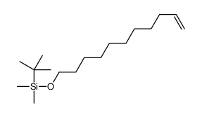 tert-butyl-dimethyl-undec-10-enoxysilane结构式