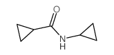 Cyclopropanecarboxamide,N-cyclopropyl-结构式