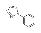 1-苯基-1H-1,2,3-噻唑结构式