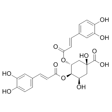 异绿原酸B结构式