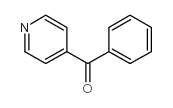 4-苯甲酰吡啶结构式