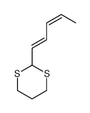 2-penta-1,3-dienyl-1,3-dithiane结构式