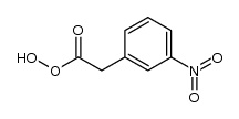 2-(3-nitrophenyl)ethaneperoxoic acid结构式