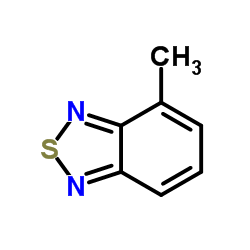4-甲基-2,1,3-苯并噻二唑结构式