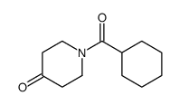 1-(cyclohexanecarbonyl)piperidin-4-one结构式