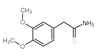 3,4-二甲氧基苯基硫代乙酰胺结构式