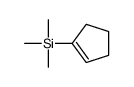 cyclopenten-1-yl(trimethyl)silane结构式
