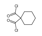 1,1-Cyclohexanedicarbonyl dichloride (9CI)结构式