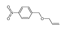Allyl-(4-nitro-benzyl)-ether结构式