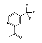 1-[4-(trifluoromethyl)pyridin-2-yl]ethanone结构式