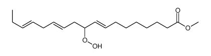 methyl 10-hydroperoxyoctadeca-8,12,15-trienoate结构式