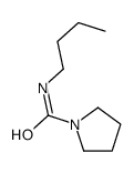 N-butylpyrrolidine-1-carboxamide结构式