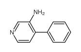 3-氨基-4-苯基吡啶结构式