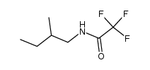 Acetamide, 2,2,2-trifluoro-N-(2-Methylbutyl)-结构式