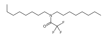 2,2,2-trifluoro-N,N-dioctylacetamide结构式