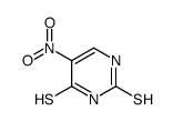 2,4-dithio-5-nitropyrimidine结构式