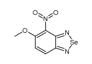 5-methoxy-4-nitro-2,1,3-benzoselenadiazole结构式