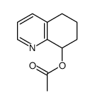 5,6,7,8-TETRAHYDRO-8-QUINOLINOL ACETATE结构式