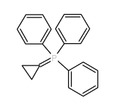 CYCLOPROPYLIDENETRIPHENYLPHOSPHORANE结构式