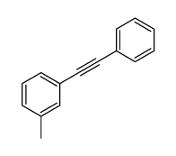 1-methyl-3-(2-phenylethynyl)benzene结构式