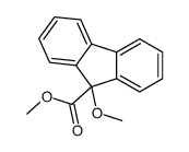 methyl 9-methoxyfluorene-9-carboxylate结构式