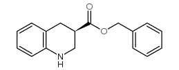 (3r)-1,2,3,4-四氢-3-异喹啉羧酸苄酯结构式