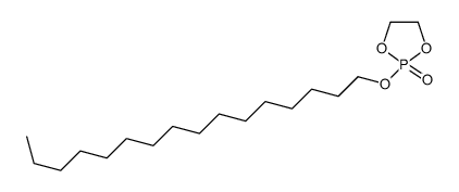 2-hexadecoxy-1,3,2&lambda;5-dioxaphospholane 2-oxide结构式