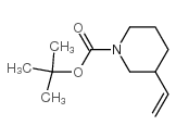 1-Boc-3-乙烯基-哌啶结构式