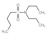 1-Butanesulfonamide,N,N-dipropyl-结构式