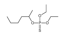 diethoxy-hexan-2-yloxy-sulfanylidene-phosphorane结构式