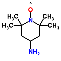 4-氨基-TEMPO结构式