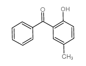 2-羟基-5-甲基苯甲酮结构式