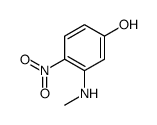 3-(methylamino)-4-nitrophenol结构式