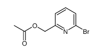 6-bromopyridin-2-ylmethyl acetate结构式