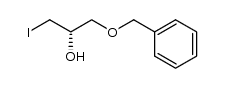 1-benzyloxy-3-iodo-propan-2-ol结构式