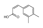 (2E)-3-(3,4-Dimethylphenyl)acrylic acid结构式