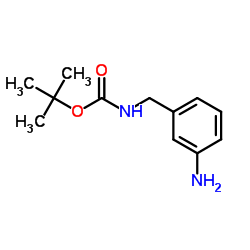 3-氨基苄基氨基甲酸叔丁酯结构式