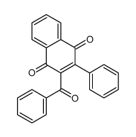 2-benzoyl-3-phenylnaphthalene-1,4-dione结构式