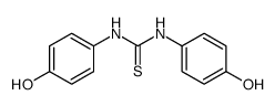 1,3-bis(4-hydroxyphenyl)thiourea结构式
