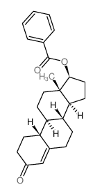 Estr-4-en-3-one,17-(benzoyloxy)-, (17b)-结构式