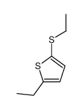 2-ethyl-5-ethylsulfanylthiophene结构式
