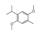 1,4-dimethoxy-2-methyl-5-propan-2-ylbenzene结构式