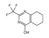 2-三氟甲基-5,6,7,8-四氢-3H-喹唑啉-4-酮结构式