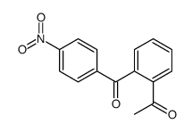 1-[2-(4-nitrobenzoyl)phenyl]ethanone结构式