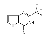 2-三氟甲基噻吩并[3,2-D]嘧啶-4(3H)-酮结构式