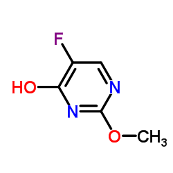 2-甲氧基-5-氟尿嘧啶结构式