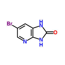 6-溴-1h-咪唑并[4,5-b]吡啶-2(3h)-酮结构式