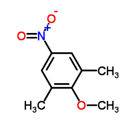 2,6-二甲基-4-硝基苯甲醚结构式