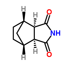 (3AR,4S,7R,7AS) 4,7-亚甲基-1H-异吲哚-1,3(2H)-二酮结构式